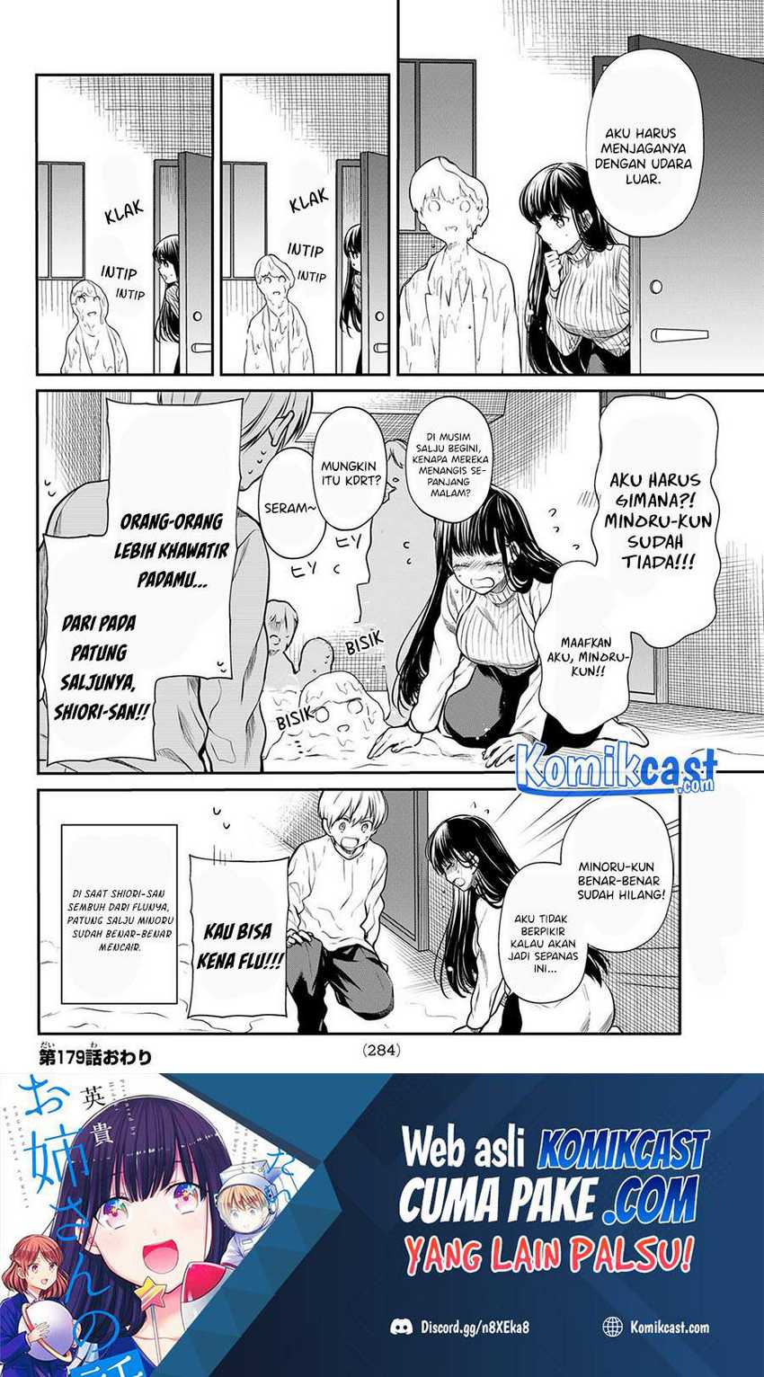 Danshi Koukousei wo Yashinaitai Onee-san no Hanashi Chapter 179 Gambar 5