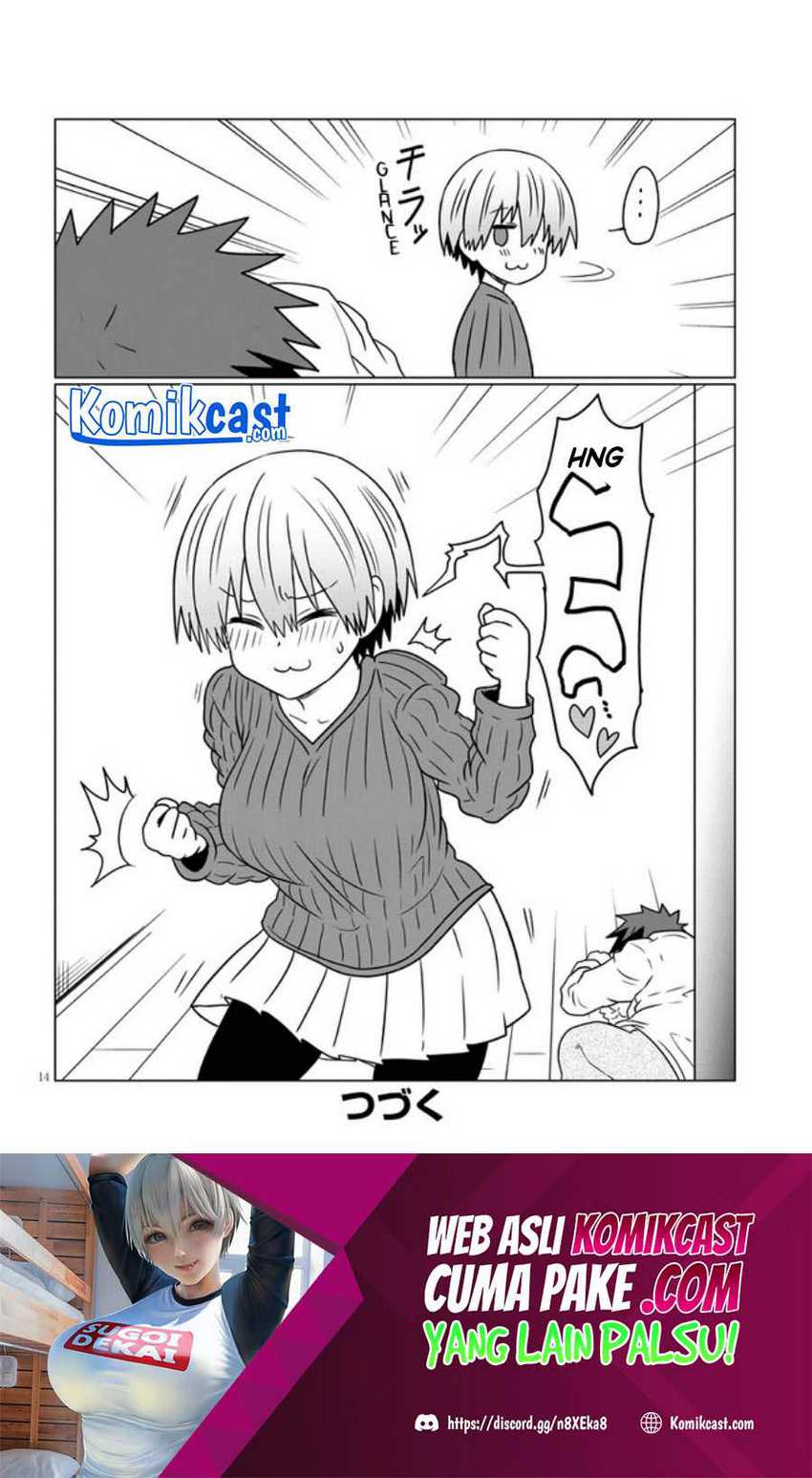 Uzaki-chan wa Asobitai! Chapter 73 Gambar 15