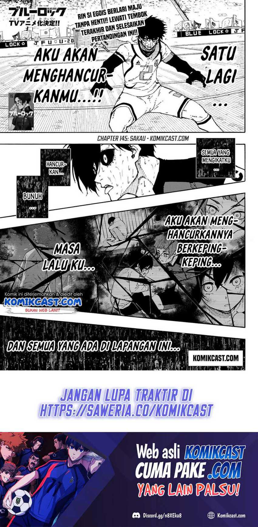 Manga Blue Lock Chapter 145 gambar nomor 2