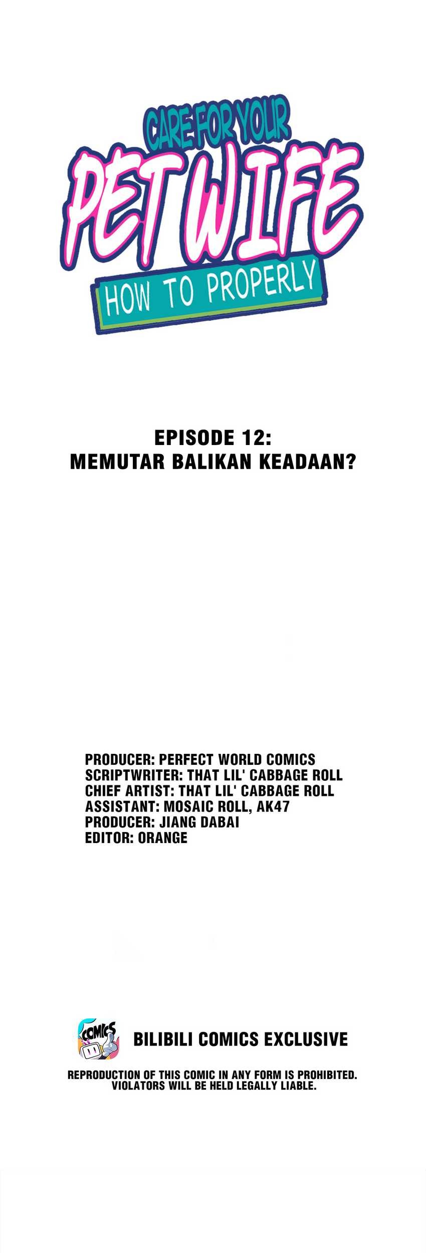 Baca Manhua How To Properly Care For Your Pet Wife Chapter 12 Gambar 2