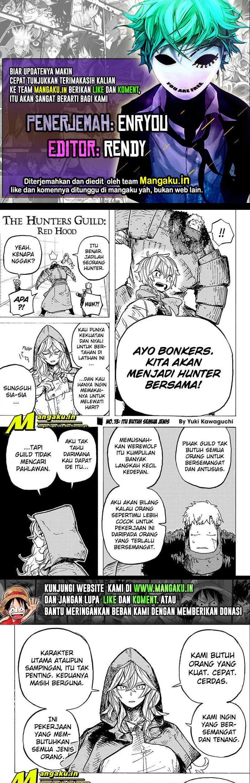 Baca Komik The Hunters Guild: Red Hood Chapter 13 Gambar 1
