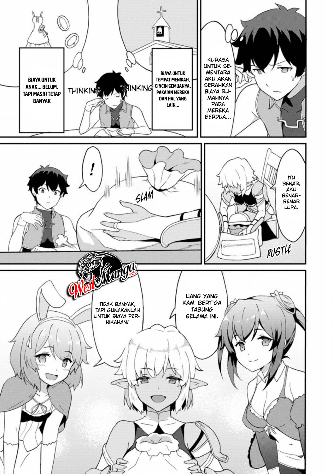 Taberu dake de Level-Up! Damegami to Issho ni Isekai Musou Chapter 22.2 Gambar 11