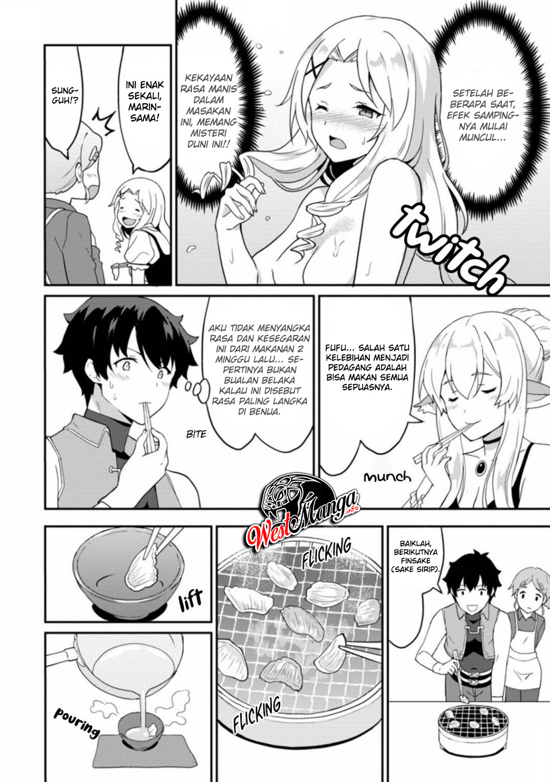 Taberu dake de Level-Up! Damegami to Issho ni Isekai Musou Chapter 22.2 Gambar 6