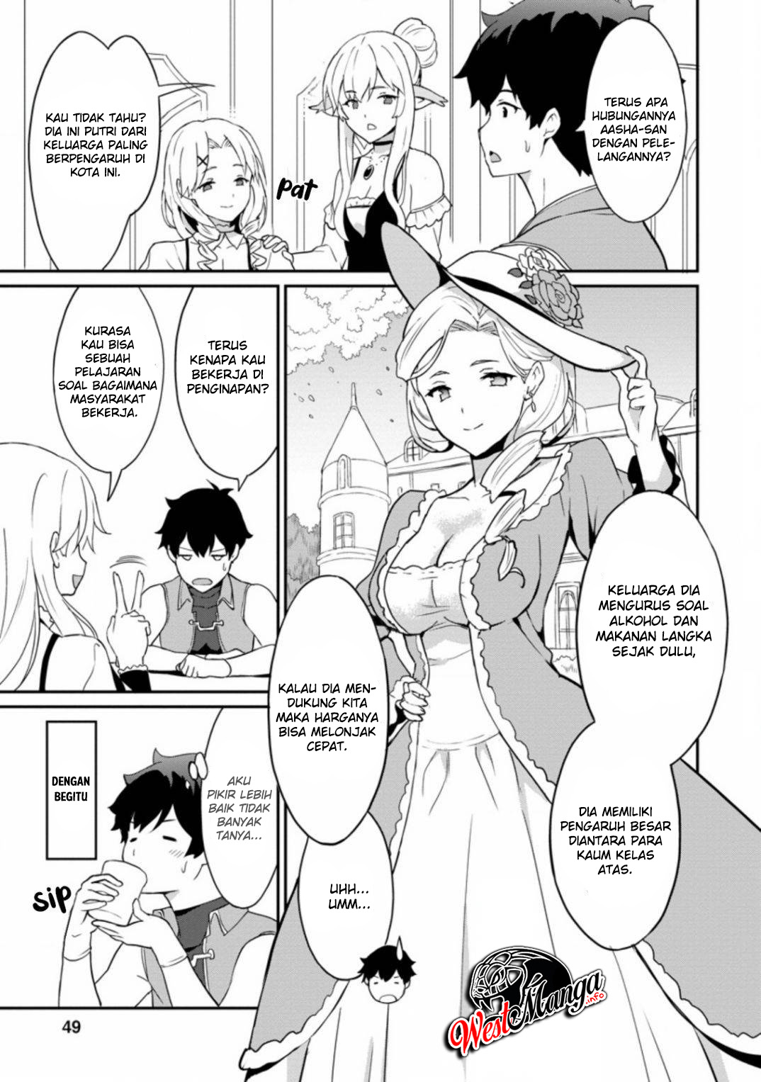Taberu dake de Level-Up! Damegami to Issho ni Isekai Musou Chapter 22.2 Gambar 9