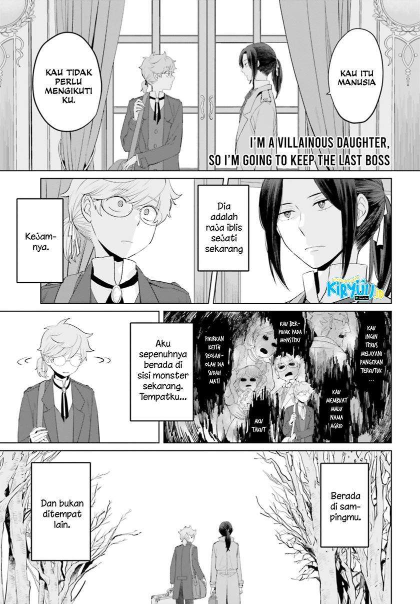 Baca Manga I’m a Villainous Daughter so I’m going to keep the Last Boss Chapter 9 Gambar 2