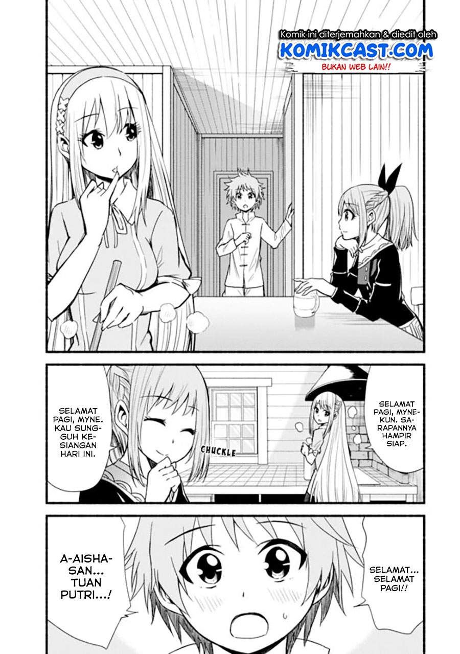 Living In This World With Cut & Paste Chapter 11.1 Gambar 3