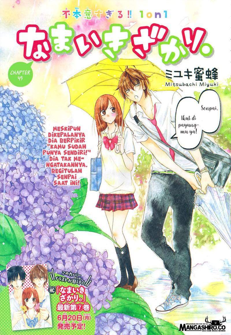 Baca Manga Namaikizakari. Chapter 45 Gambar 2
