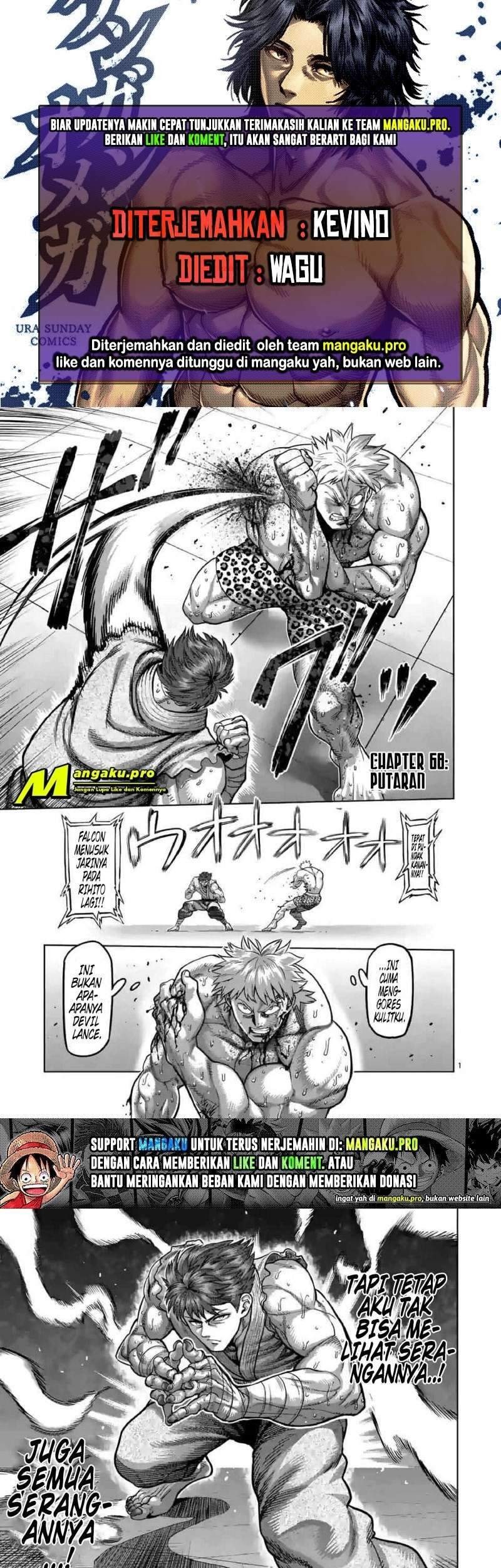 Baca Komik Kengan Omega Chapter 68 Gambar 1