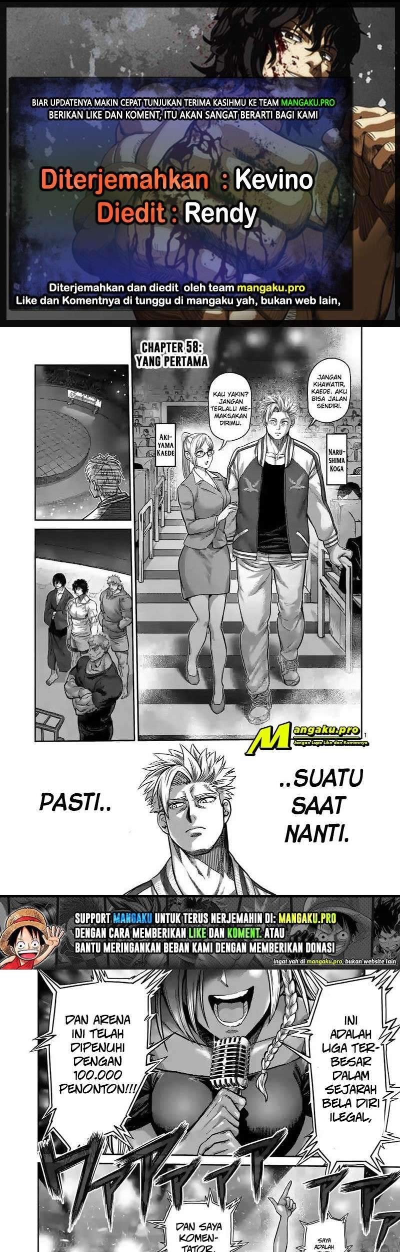 Baca Komik Kengan Omega Chapter 58 Gambar 1