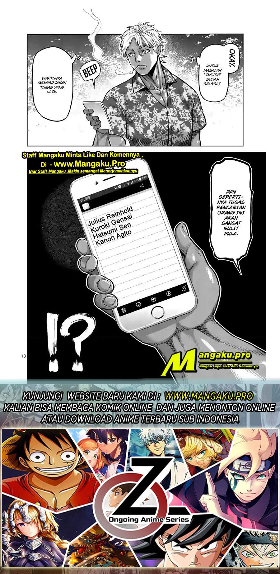 Kengan Omega Chapter 14 Gambar 19