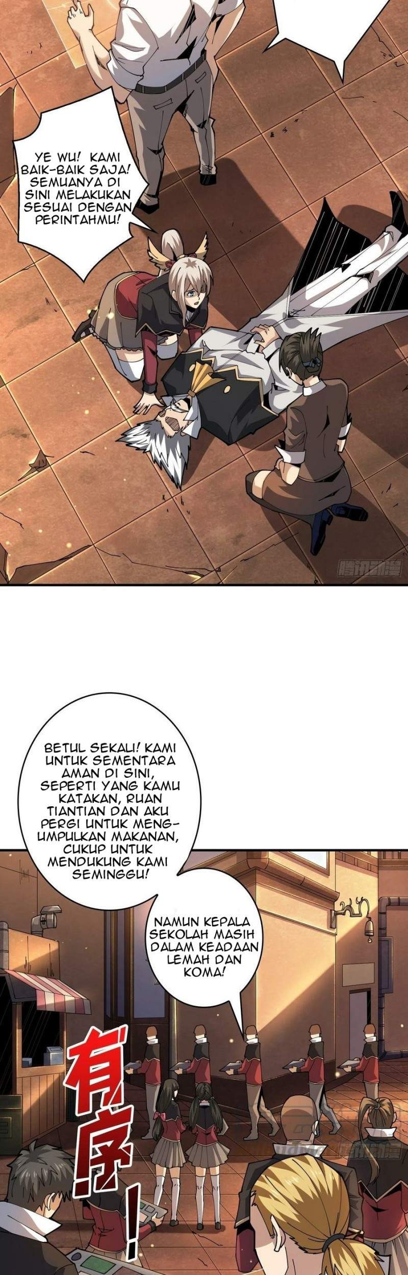 King Account At The Start Chapter 64. Gambar 30
