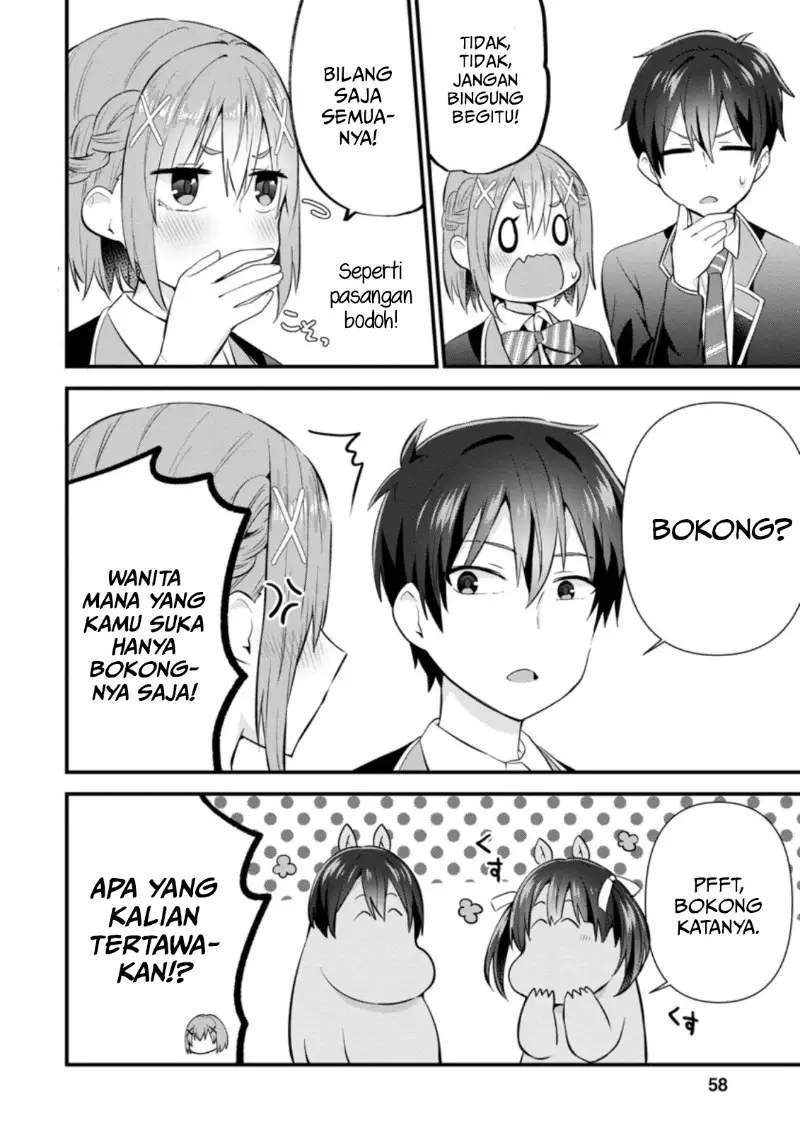 The Cute Girl Sitting Next to Me Is Trying to Make Me Fall in Love With Her as a Way to Ridicule Me, but the Tables Were Turned on Her Before She Knew It Chapter 7 Gambar 27