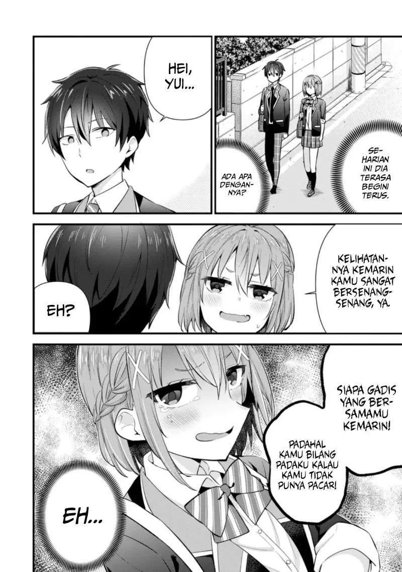 The Cute Girl Sitting Next to Me Is Trying to Make Me Fall in Love With Her as a Way to Ridicule Me, but the Tables Were Turned on Her Before She Knew It Chapter 7 Gambar 3