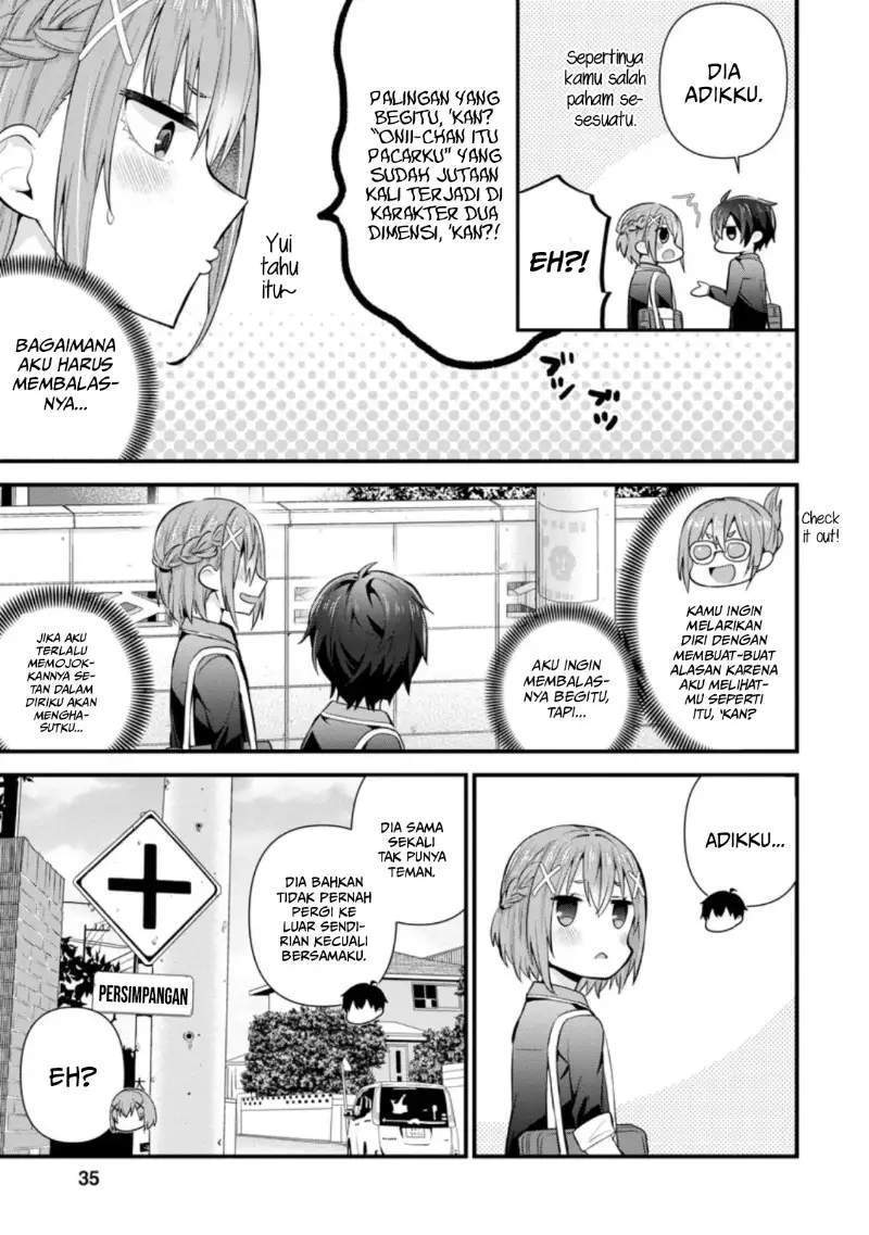 The Cute Girl Sitting Next to Me Is Trying to Make Me Fall in Love With Her as a Way to Ridicule Me, but the Tables Were Turned on Her Before She Knew It Chapter 7 Gambar 4