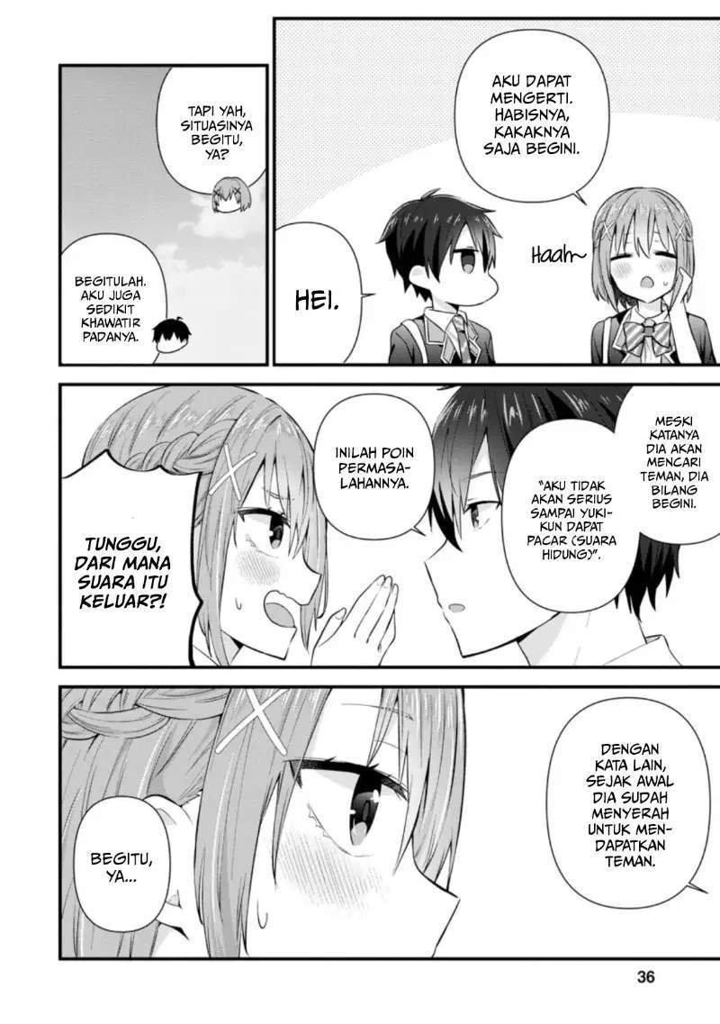 The Cute Girl Sitting Next to Me Is Trying to Make Me Fall in Love With Her as a Way to Ridicule Me, but the Tables Were Turned on Her Before She Knew It Chapter 7 Gambar 5