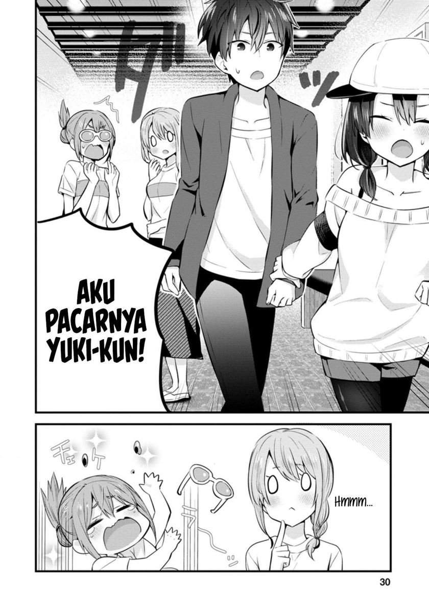 The Cute Girl Sitting Next to Me Is Trying to Make Me Fall in Love With Her as a Way to Ridicule Me, but the Tables Were Turned on Her Before She Knew It Chapter 6 Gambar 29