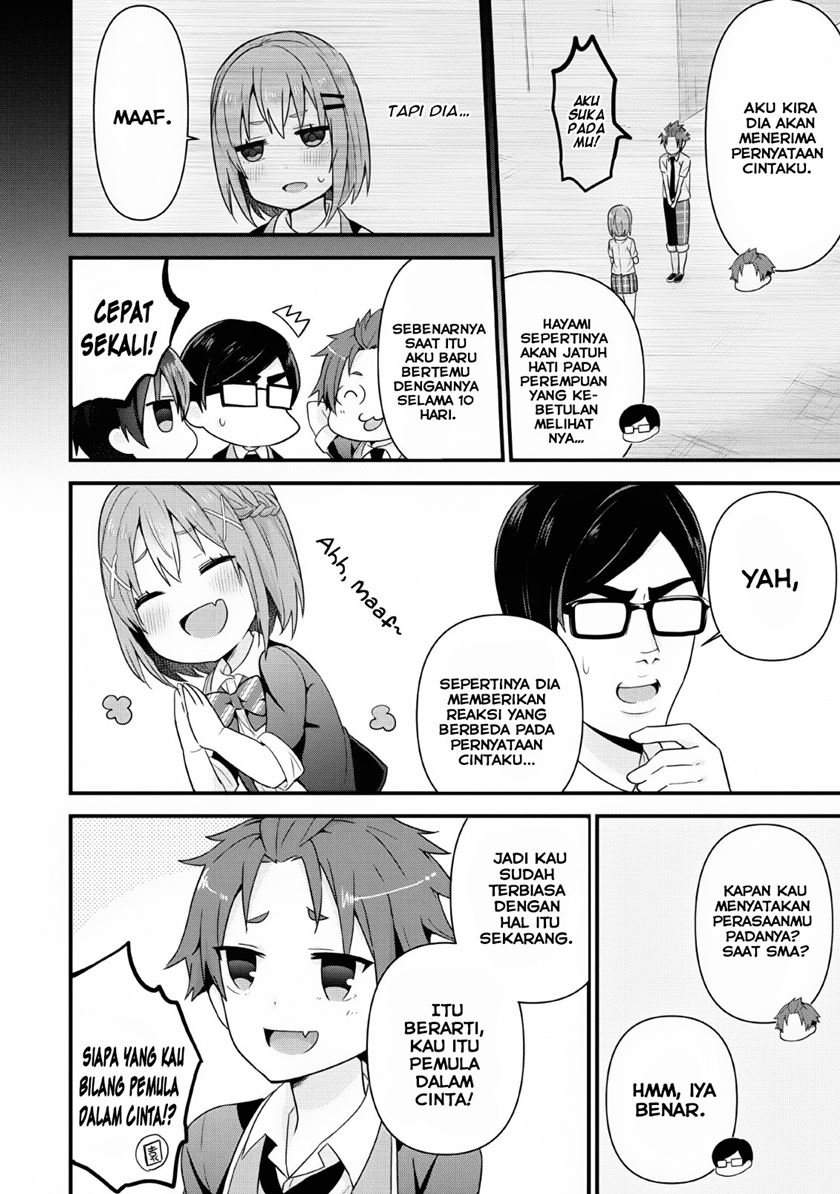 The Cute Girl Sitting Next to Me Is Trying to Make Me Fall in Love With Her as a Way to Ridicule Me, but the Tables Were Turned on Her Before She Knew It Chapter 4 Gambar 11