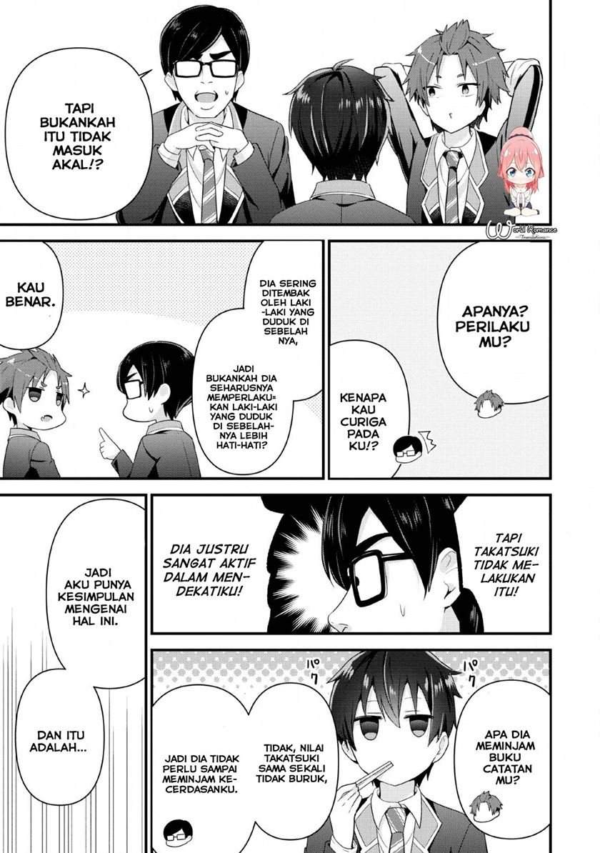 The Cute Girl Sitting Next to Me Is Trying to Make Me Fall in Love With Her as a Way to Ridicule Me, but the Tables Were Turned on Her Before She Knew It Chapter 4 Gambar 12