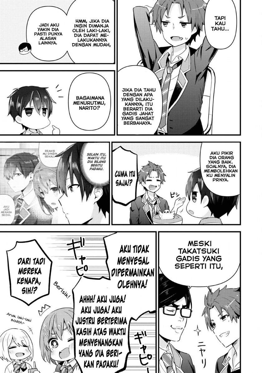 The Cute Girl Sitting Next to Me Is Trying to Make Me Fall in Love With Her as a Way to Ridicule Me, but the Tables Were Turned on Her Before She Knew It Chapter 4 Gambar 14