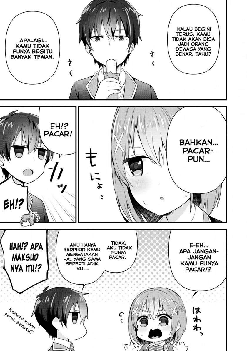 The Cute Girl Sitting Next to Me Is Trying to Make Me Fall in Love With Her as a Way to Ridicule Me, but the Tables Were Turned on Her Before She Knew It Chapter 4 Gambar 24