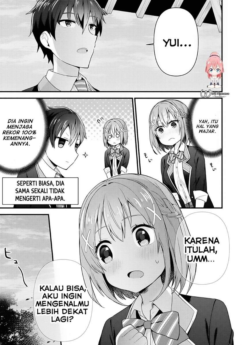 The Cute Girl Sitting Next to Me Is Trying to Make Me Fall in Love With Her as a Way to Ridicule Me, but the Tables Were Turned on Her Before She Knew It Chapter 4 Gambar 28