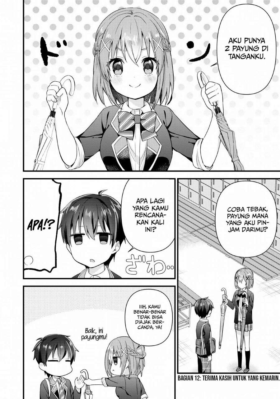 The Cute Girl Sitting Next to Me Is Trying to Make Me Fall in Love With Her as a Way to Ridicule Me, but the Tables Were Turned on Her Before She Knew It Chapter 3 Gambar 23