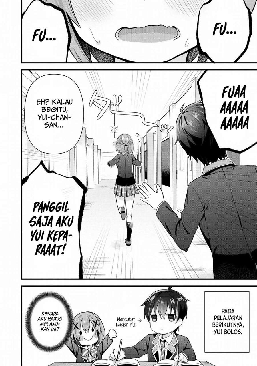 The Cute Girl Sitting Next to Me Is Trying to Make Me Fall in Love With Her as a Way to Ridicule Me, but the Tables Were Turned on Her Before She Knew It Chapter 3 Gambar 31