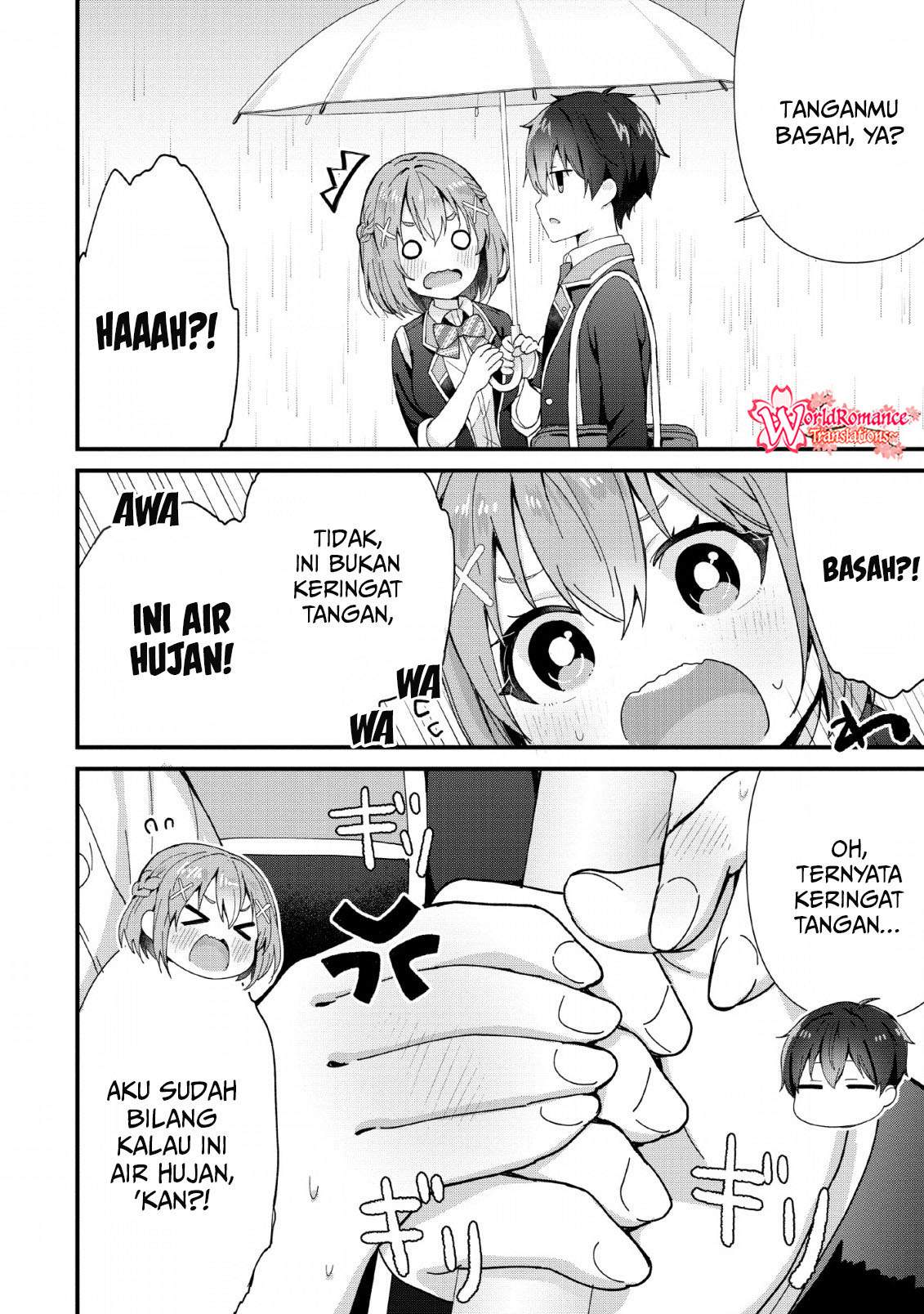The Cute Girl Sitting Next to Me Is Trying to Make Me Fall in Love With Her as a Way to Ridicule Me, but the Tables Were Turned on Her Before She Knew It Chapter 2 Gambar 23