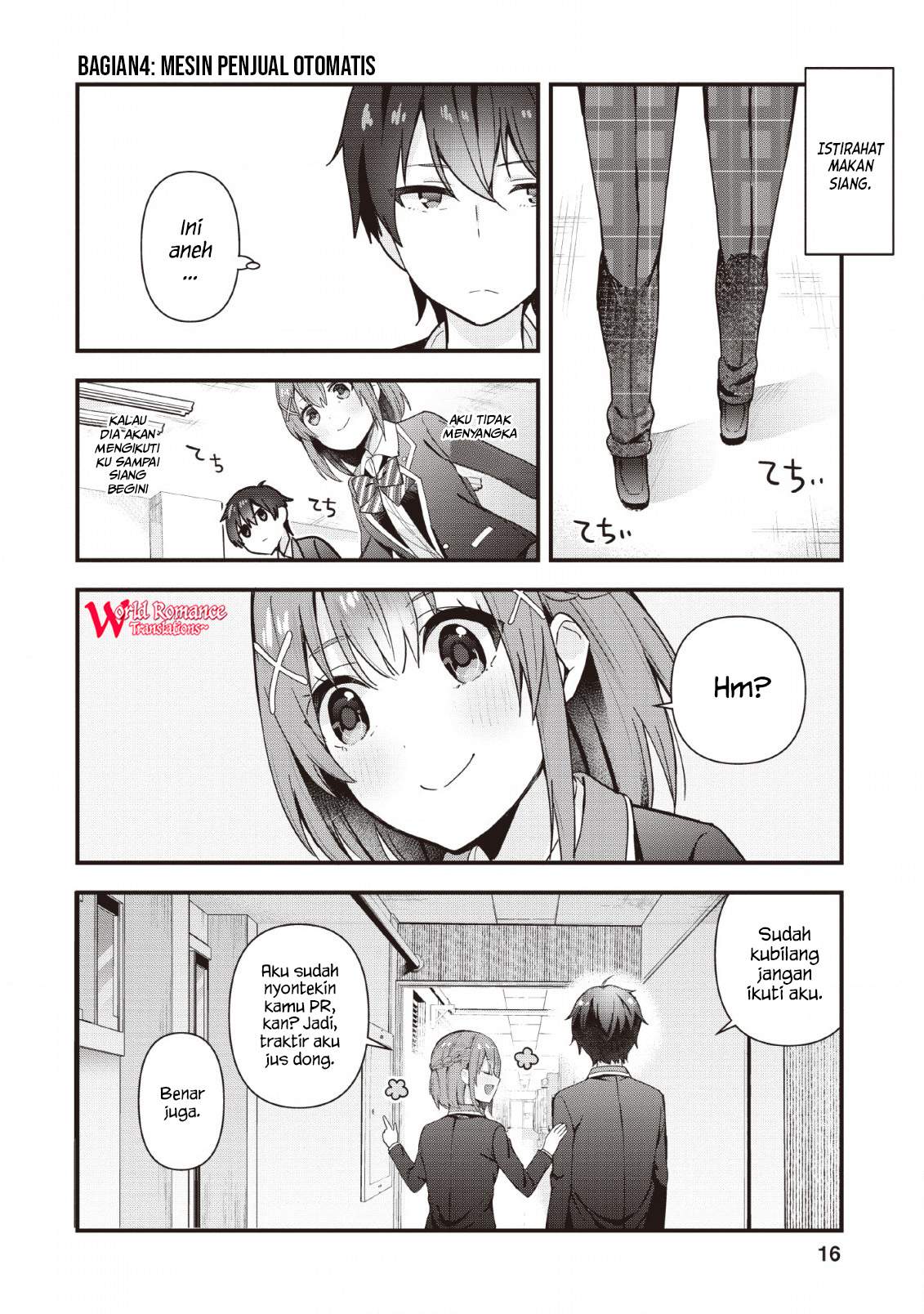 The Cute Girl Sitting Next to Me Is Trying to Make Me Fall in Love With Her as a Way to Ridicule Me, but the Tables Were Turned on Her Before She Knew It Chapter 1 Gambar 16