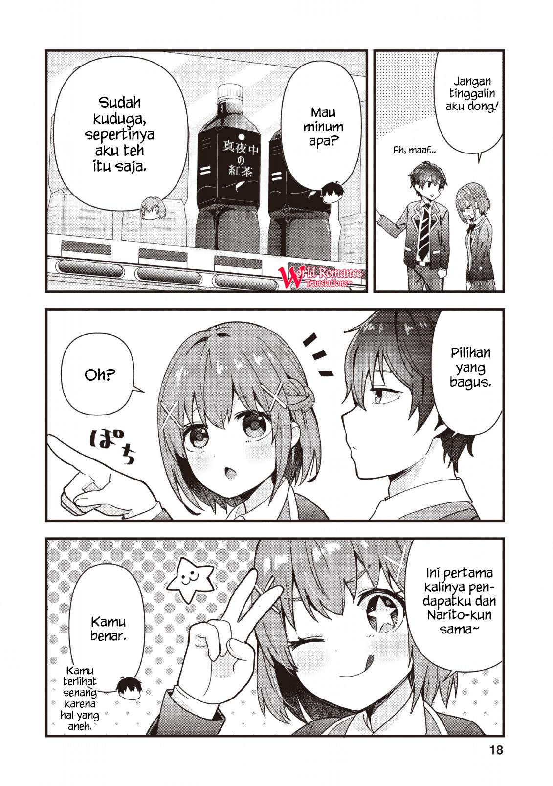The Cute Girl Sitting Next to Me Is Trying to Make Me Fall in Love With Her as a Way to Ridicule Me, but the Tables Were Turned on Her Before She Knew It Chapter 1 Gambar 18
