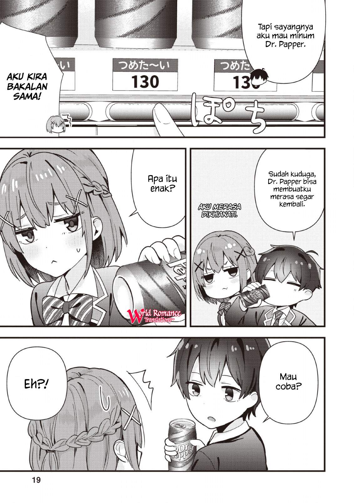 The Cute Girl Sitting Next to Me Is Trying to Make Me Fall in Love With Her as a Way to Ridicule Me, but the Tables Were Turned on Her Before She Knew It Chapter 1 Gambar 19