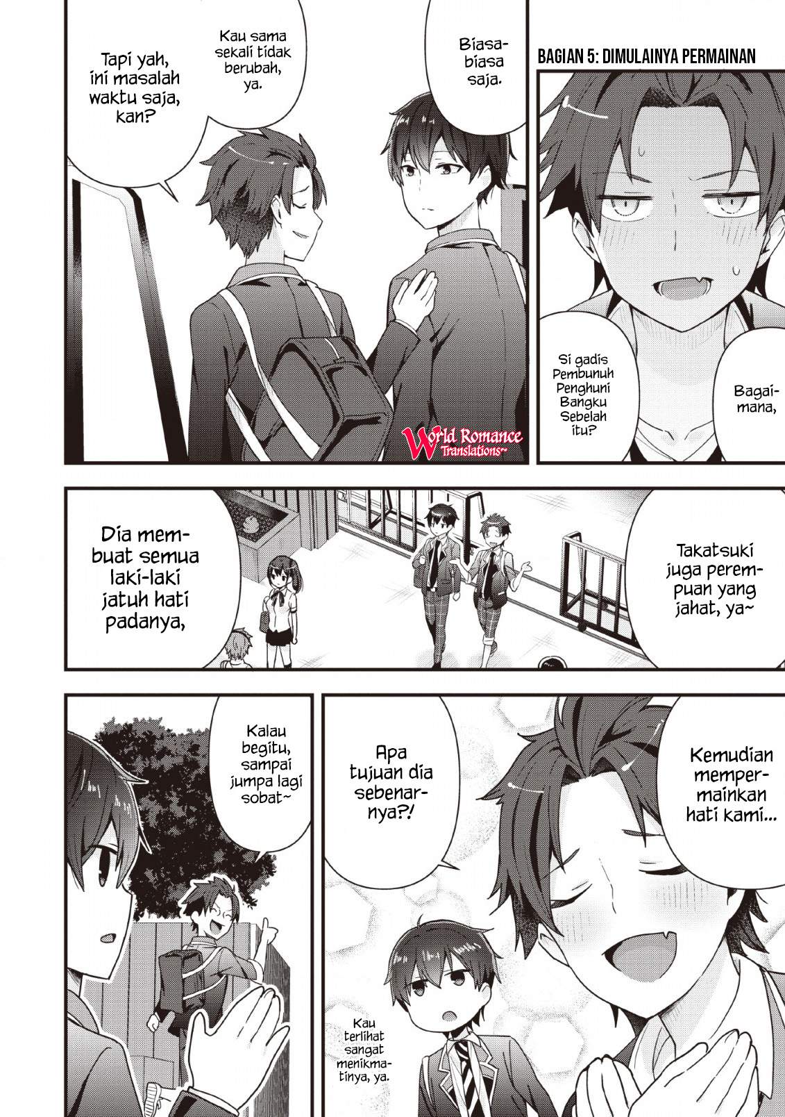 The Cute Girl Sitting Next to Me Is Trying to Make Me Fall in Love With Her as a Way to Ridicule Me, but the Tables Were Turned on Her Before She Knew It Chapter 1 Gambar 22