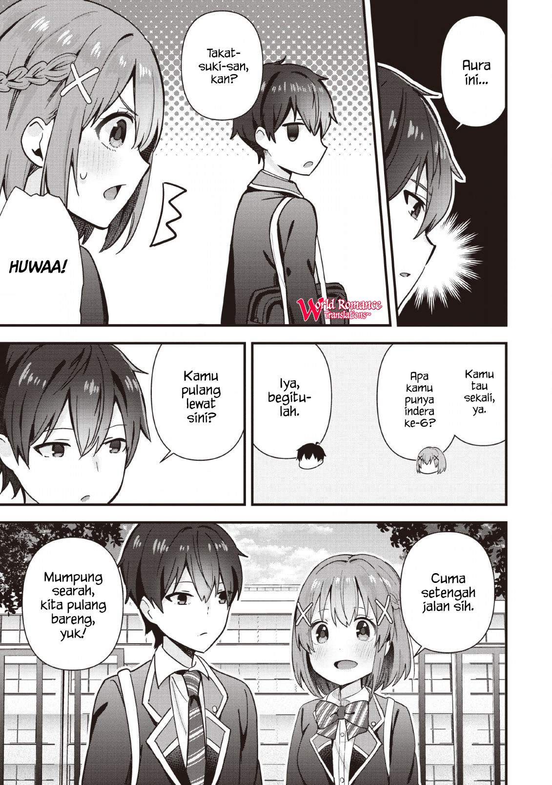 The Cute Girl Sitting Next to Me Is Trying to Make Me Fall in Love With Her as a Way to Ridicule Me, but the Tables Were Turned on Her Before She Knew It Chapter 1 Gambar 23