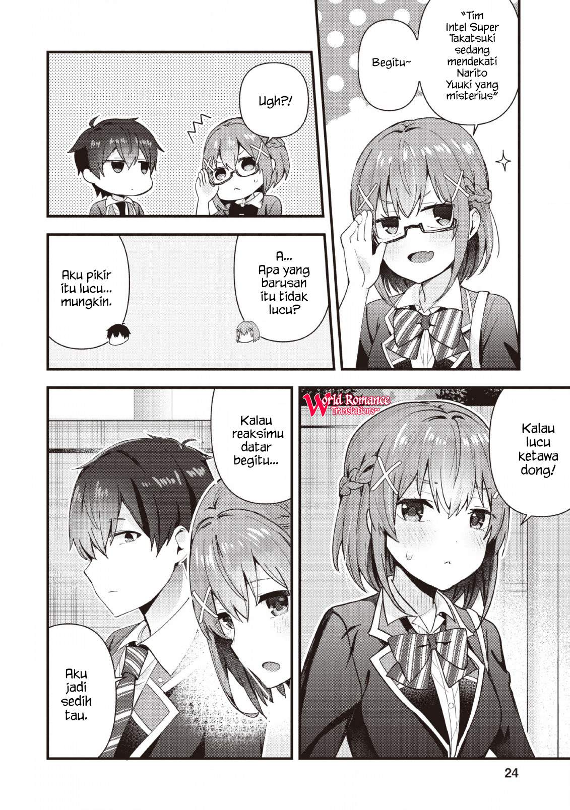 The Cute Girl Sitting Next to Me Is Trying to Make Me Fall in Love With Her as a Way to Ridicule Me, but the Tables Were Turned on Her Before She Knew It Chapter 1 Gambar 24