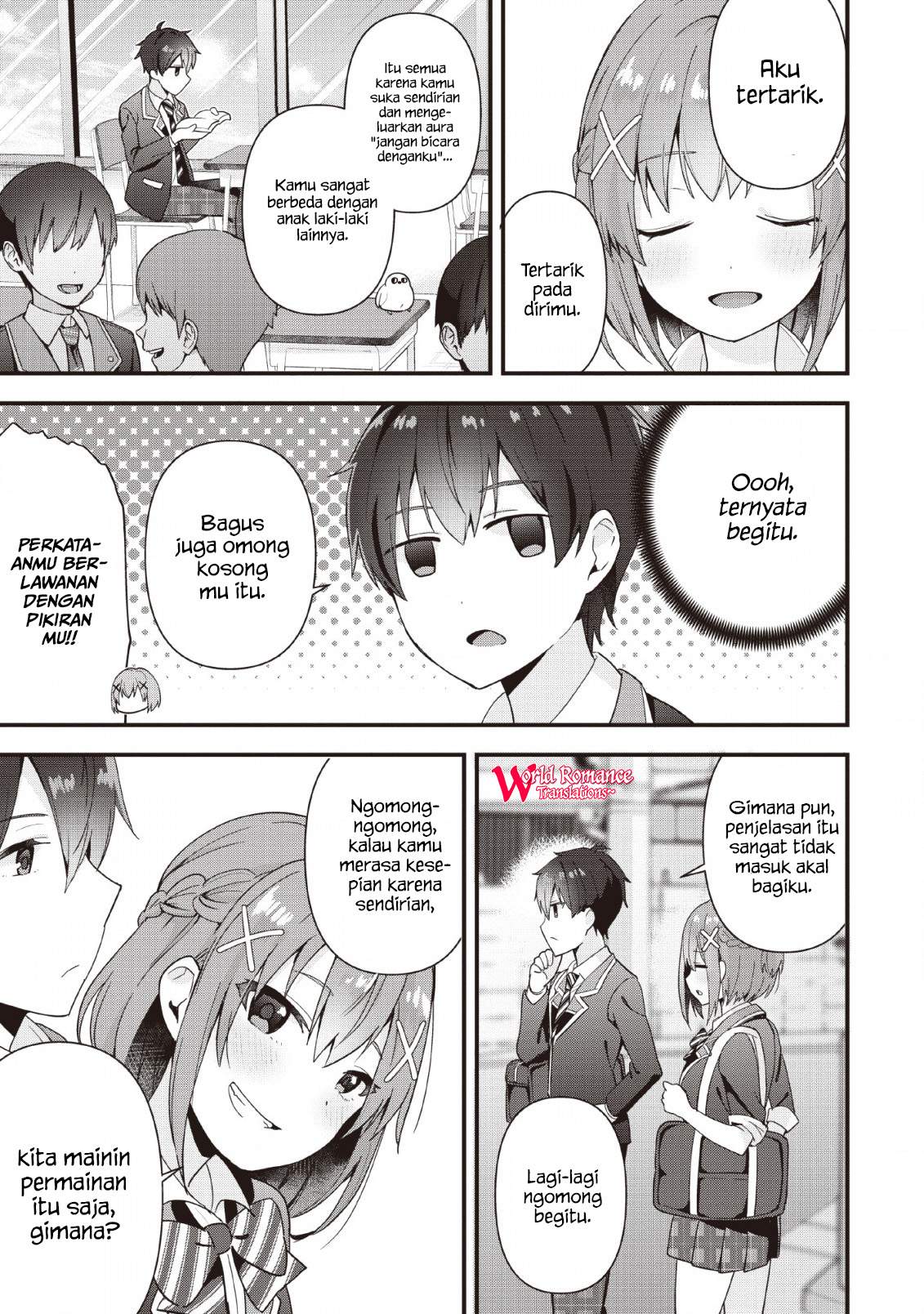 The Cute Girl Sitting Next to Me Is Trying to Make Me Fall in Love With Her as a Way to Ridicule Me, but the Tables Were Turned on Her Before She Knew It Chapter 1 Gambar 29