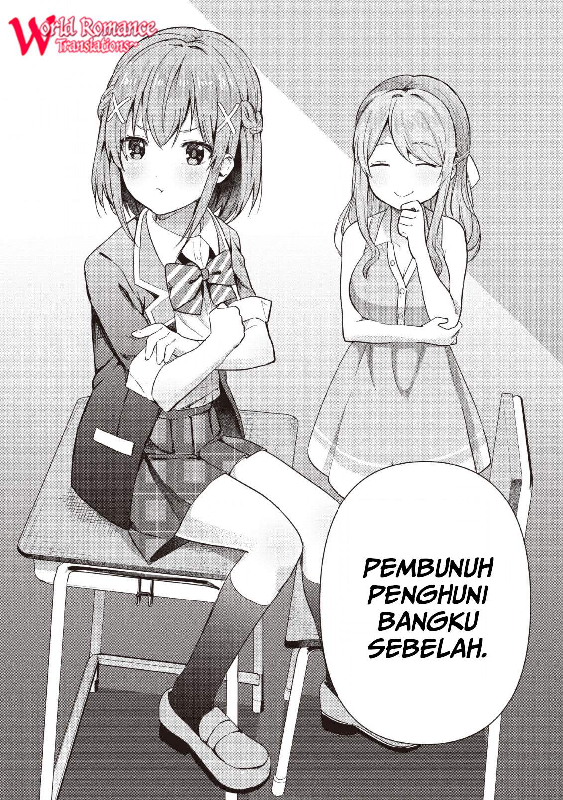 The Cute Girl Sitting Next to Me Is Trying to Make Me Fall in Love With Her as a Way to Ridicule Me, but the Tables Were Turned on Her Before She Knew It Chapter 1 Gambar 3