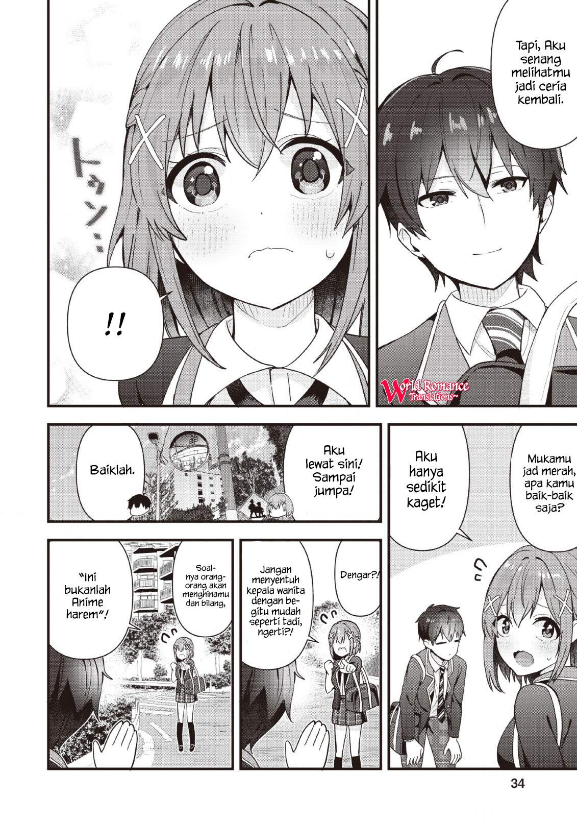 The Cute Girl Sitting Next to Me Is Trying to Make Me Fall in Love With Her as a Way to Ridicule Me, but the Tables Were Turned on Her Before She Knew It Chapter 1 Gambar 34