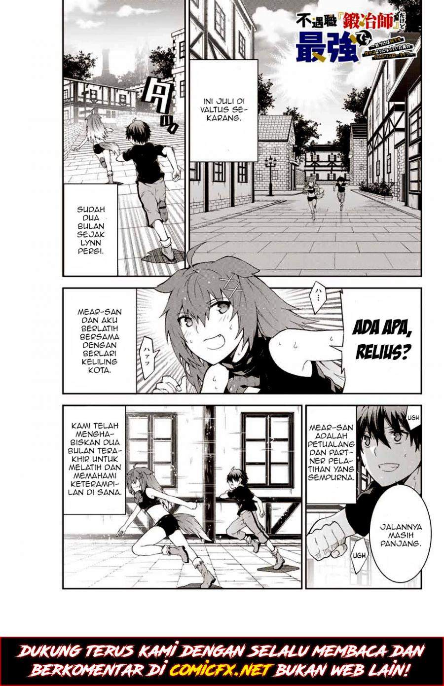Baca Manga The Weakest Occupation “Blacksmith,” but It’s Actually the Strongest Chapter 2 Gambar 2