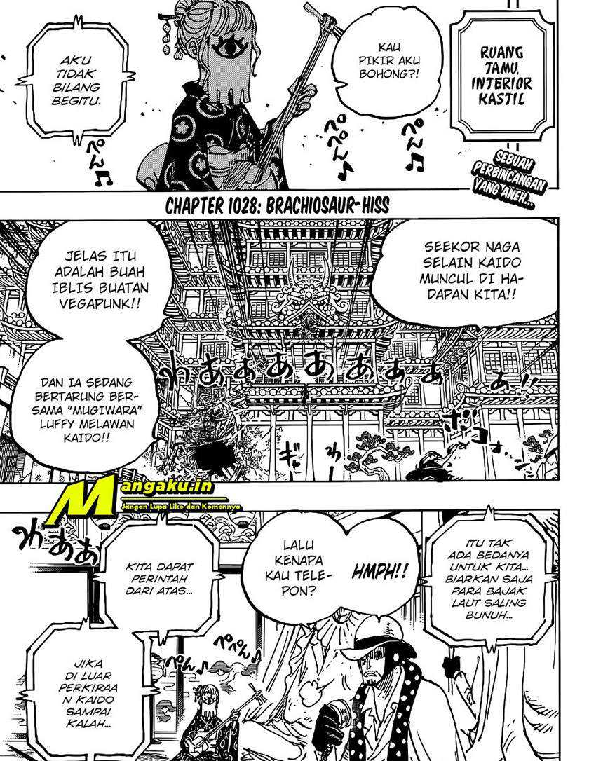 One Piece Chapter 1028 Gambar 4