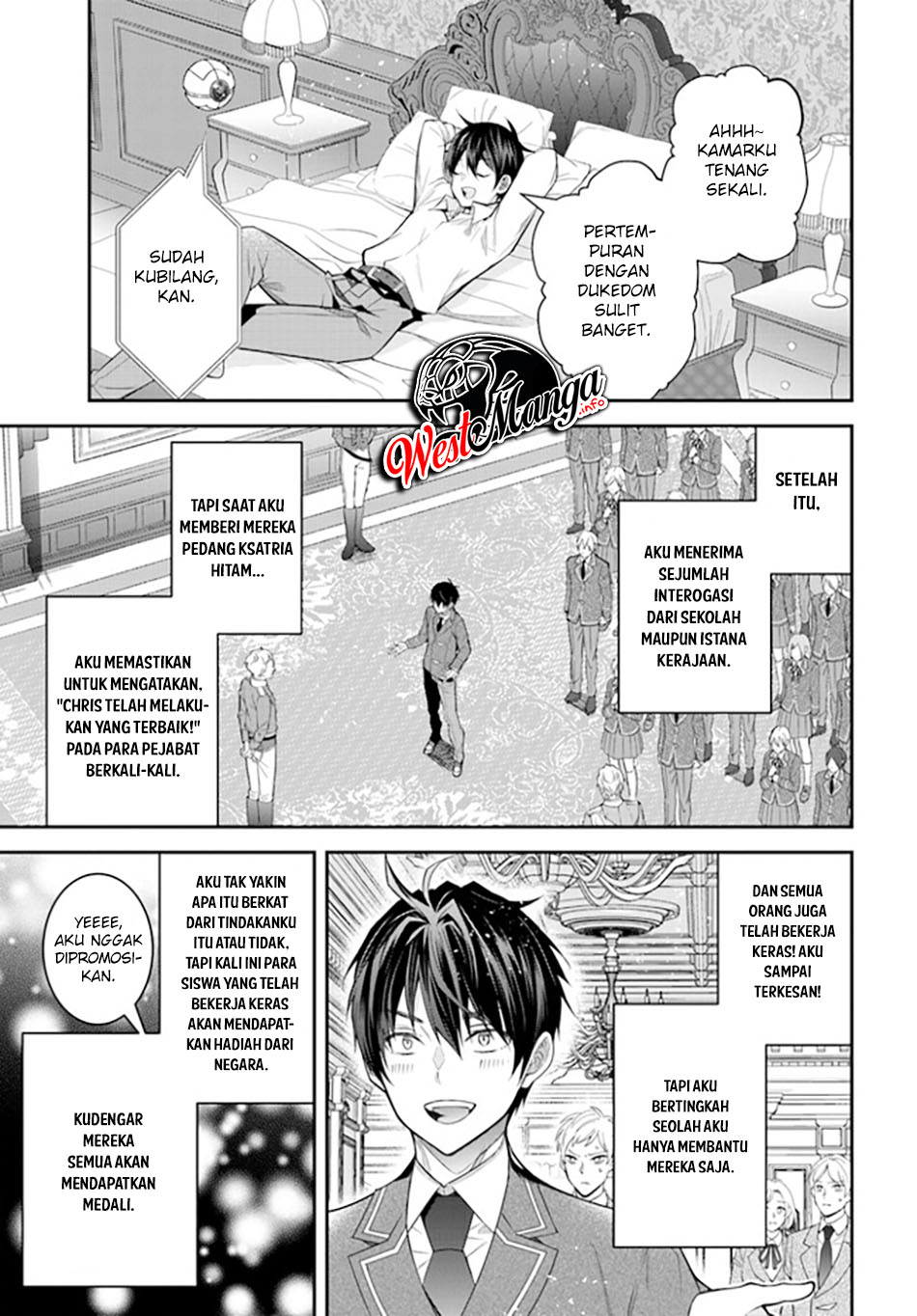 Otome Game Sekai wa Mob ni Kibishii Sekai Desu Chapter 36 Gambar 17