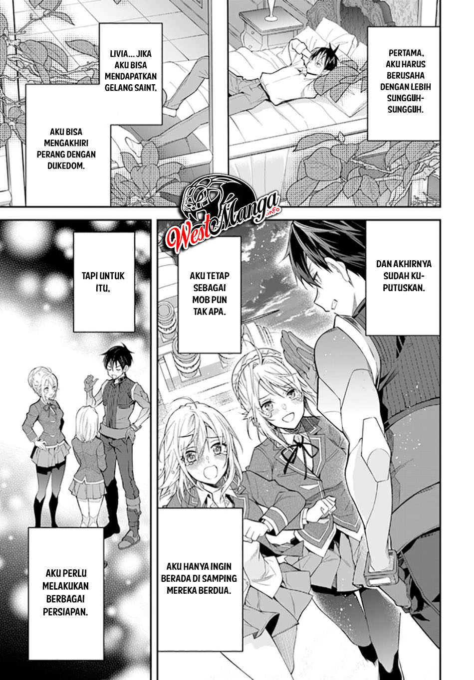 Otome Game Sekai wa Mob ni Kibishii Sekai Desu Chapter 36 Gambar 19