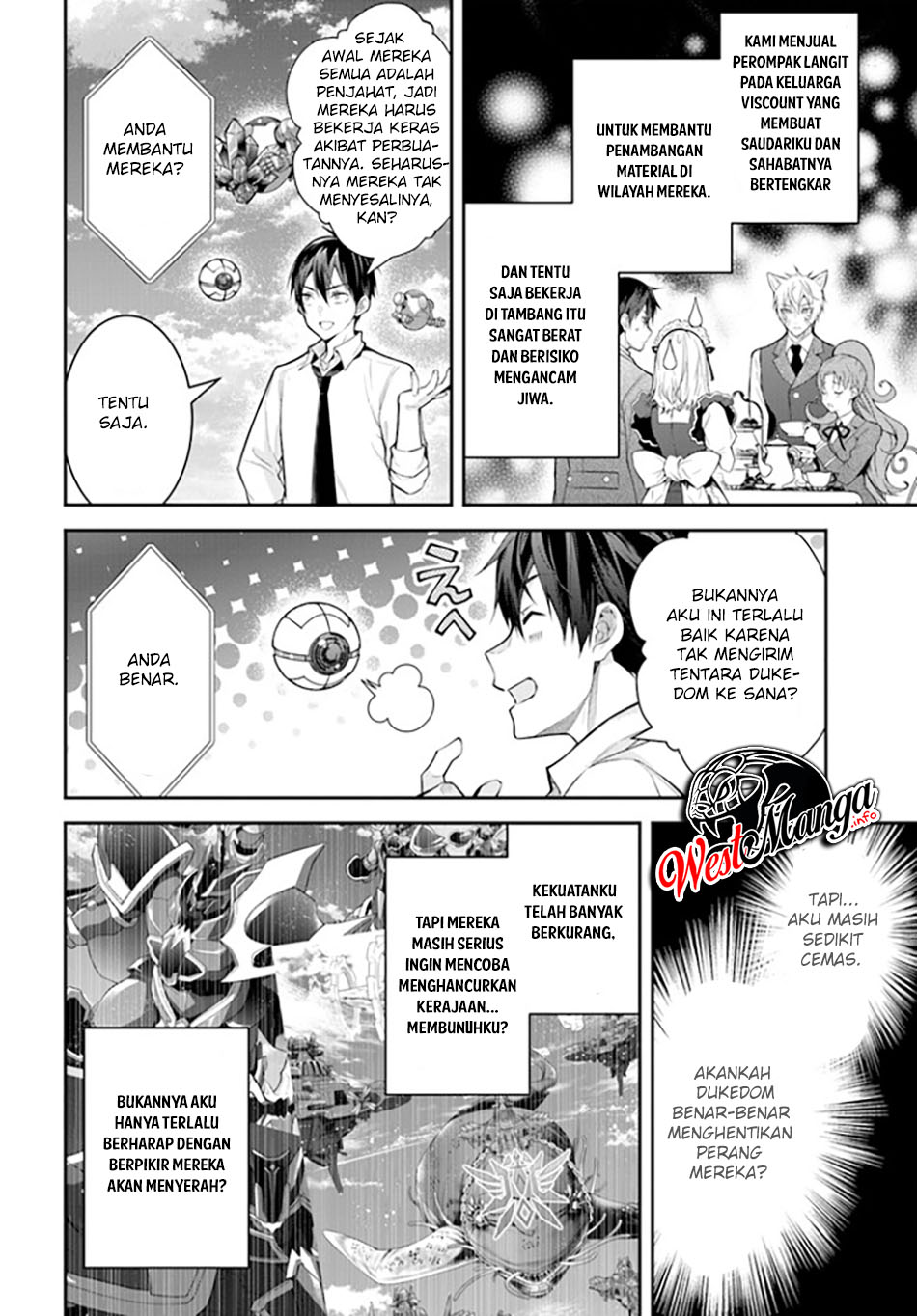 Otome Game Sekai wa Mob ni Kibishii Sekai Desu Chapter 36 Gambar 6