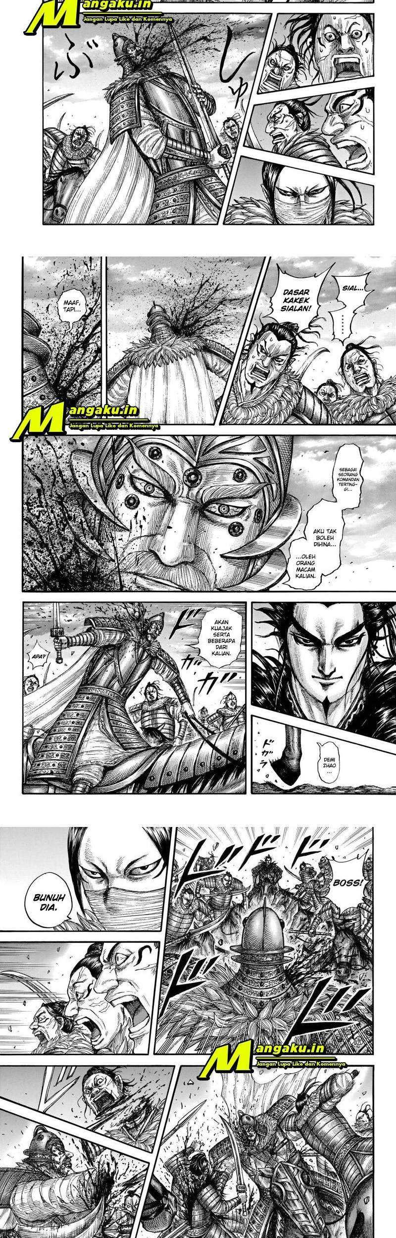 Kingdom Chapter 694 Gambar 5