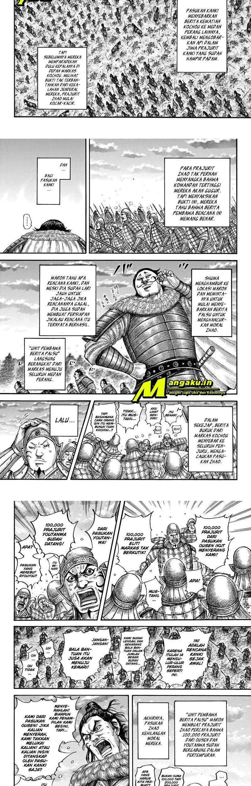 Kingdom Chapter 694 Gambar 10