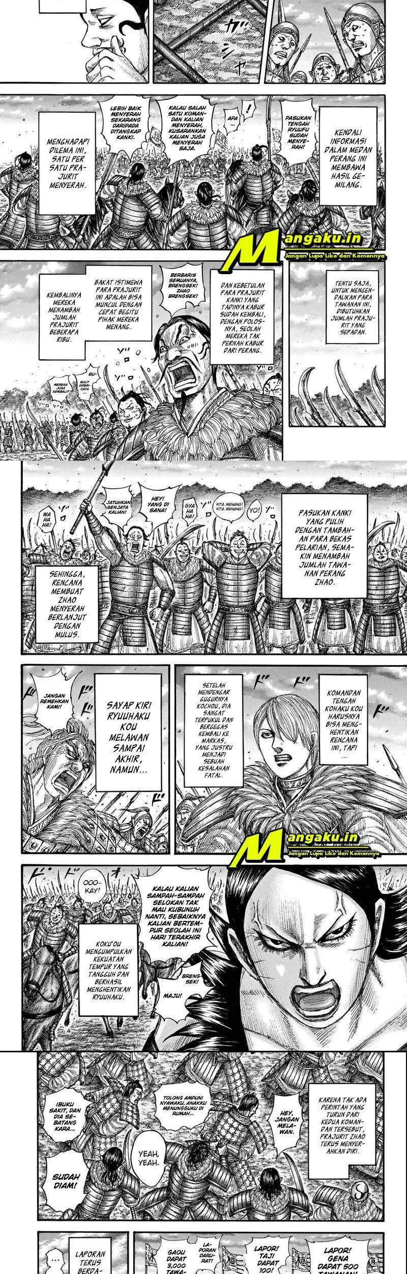 Kingdom Chapter 694 Gambar 12
