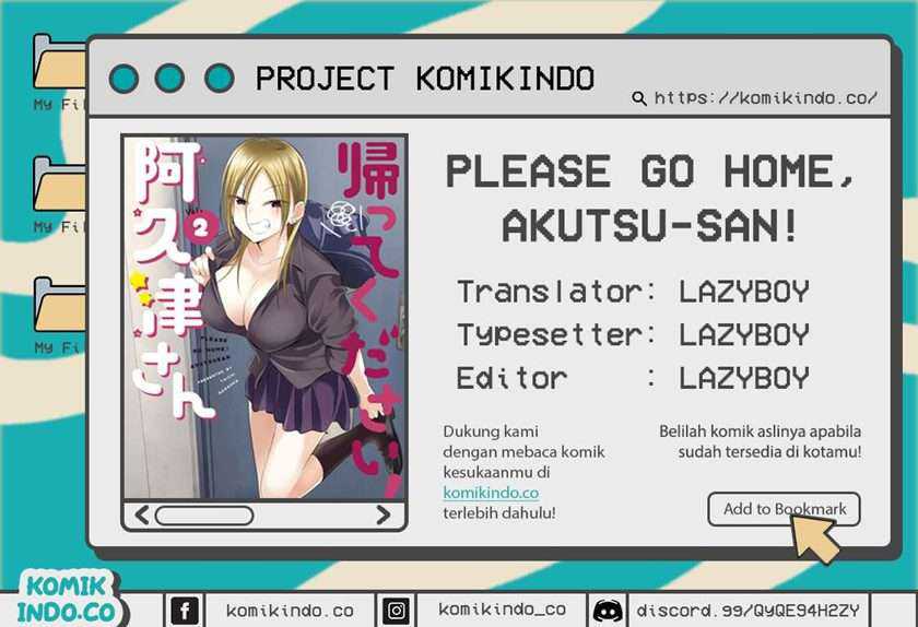 Baca Komik Please Go Home, Akutsu-san! Chapter 66 Gambar 1