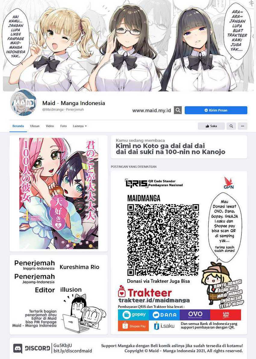 Baca Manga Kimi no Koto ga Dai Dai Dai Dai Daisuki na 100-ri no Kanojo Chapter 59 Gambar 2