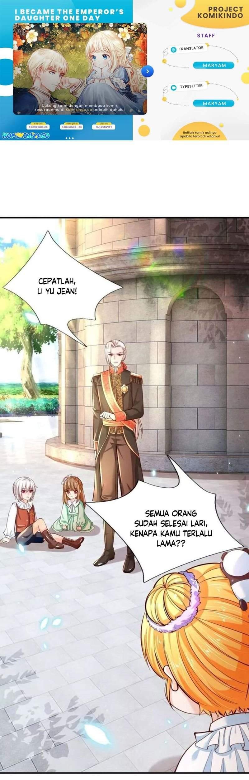 Baca Komik I Became The Emperor’s Daughter One Day Chapter 71 Gambar 1
