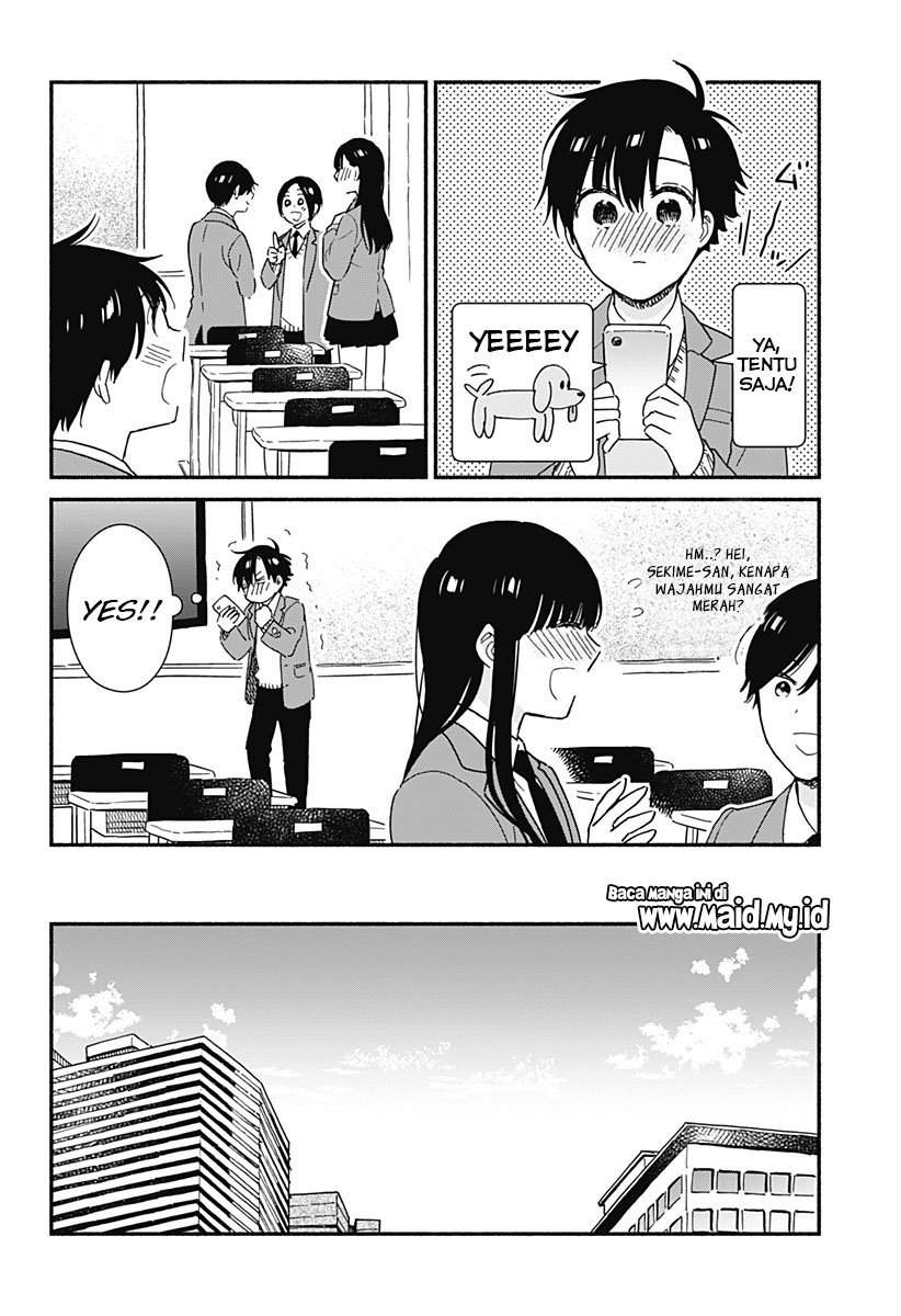Sekimen Shinaide Sekime-san (Serialization) Chapter 5 Gambar 10
