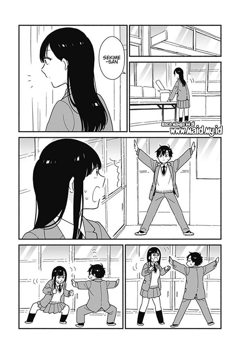 Sekimen Shinaide Sekime-san (Serialization) Chapter 2 Gambar 6